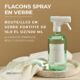Pulvérisateur plantes 500 ml MaisoNovo lot 2 Vert +16 étiq