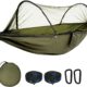 GLOSKIN Hamac de Camping, Hamac de Voyage Ultra-Leger 270 140 cm,Hamac Moustiquaire, Hamac Robuste et Durable avec Sac de Rangemen