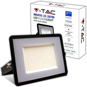 Projecteur LED extérieur 100W 8700 lm V-TAC pour jardin