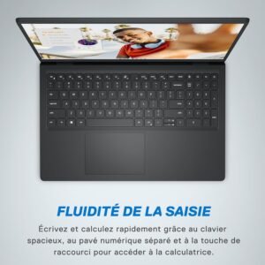 Dell Inspiron 15 3535 Laptop 15.6 Inches FHD (1920 x 1080), AMD Ryzen 5 7520U Processor, AMD Radeon Graphics, 8GB RAM, 512GB SSD, Wi