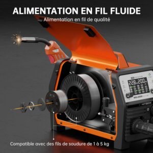 Poste à souder MIG 200A HITBOX 230V pour aluminium