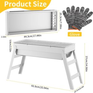 Barbecue au charbon de bois CIRULLI portable pour camping