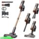 Proscenic P11 Ultra Aspirateur Balai sans Fil,50kPa 50Mins 500W Aspirateur sans Fil Puissant,Brosse Anti-Emmelement,telescopique Le