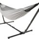 Vita5 Hamac sur Pied Exterieur pour des Heures de Detente, Hamacs 2 Personnes avec Toile en Coton, Support Portable et Solide en Aci