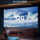 Dangbei N2mini Projector with Adjustable Stand, Officially Licensed Netflix, Native 1080p, Dolby Audio, Wi-Fi 6 and Bluetooth 5.2, A