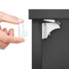 Dokon Securite Bebe Placard Bloque Porte (20 serrures 3 Cles), Securite Enfant Tiroir Armoires Verrous Magnetique Cabinet de secur