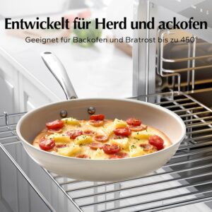 Poêles céramique Redchef 20/24/28 cm - induction - sans PTFE