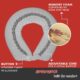 71E0dyIorHL._AC_SL1500_.jpg EPROICKS Coussin de Voyage, Oreiller Cervical Memoire Forme, Peut Etre Plie Arbitrairement Dormir sur Le Cote, Coussin Tour de Cou p