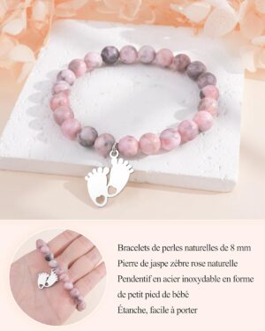 Bracelet pierres naturelles femme - CheersLife - Cadeau