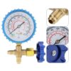Air Conditioning Refrigerant Compressor Pressure Gauge 220 PSI Adjustable for R410A R22 R134A R404A Digital Air Conditioning Pressur