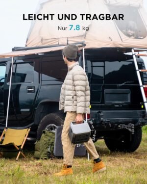 71EVB84ZEOL._AC_SL1500_.jpg EF ECOFLOW RIVER 2 Pro Portable Power Station, LiFeP04 Battery, 768Wh, 70min Fast Charging, 3 x 800W AC Outlets, Solar Generator for