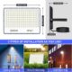YIQIBRO Spot Projecteur LED Exterieur 200W 20000LM 2 Pieces, IP67 Etanche Lampe Halogene LED Exterieur, 7000K Blanc Froid Phare Exte