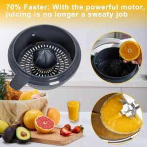 Presse-agrumes Compatible avec Thermo-mixx TM6 et TM5, Accessoires pour Centrifugeuses pour Toutes Sortes D'agrumes, Accessoire pour