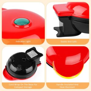 Mini fer à gaufre belge Ø10 cm 220V 350W Classic