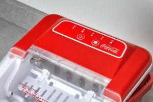 71Exg0vZwpL._SL1500_.jpg Machine à glaçons Salco Coca-Cola rétro rouge, 2 tailles