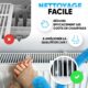 BRUSHYZ Brosse Radiateur Longue 115cm I Brosse pour Radiateur sans Rayures I Plumeau Radiateur avec Housse Flexible et Lavable I Bro