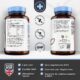 Calcium, magnesium, zinc enrichi en vitamine D3 - Supplement de haute resistance 365 comprimes vegetariens Offre de 6 mois Fab