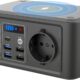 Batterie externe 230V CAPTOK 88,8Wh - 10W sans‑fil USB 120W