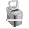 Frigidaire 26 LBS Per Day Portable Compact Ice Maker Stainless Steel Medium Size Ice Maker