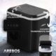 Arebos Machine à glaçons 12kg/24h, 10–15 min, réservoir 1,1 L, silencieuse