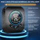 Spopal Camping Shower, 8000 mAh Portable Shower, Camping Shower Kit, Rechargeable Electric Shower Pump, with Smart Display and Sho