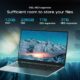 ALLDOCUBE GTBOOK 15 Laptop, 15.6 Inch FHD IPS, Intel Quad-Core N5100 2.8GHz, Laptop Windows 11 12GB RAM and 256GB SSD, 10000mAh, Min