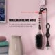 Lisseur a cheveux Megawise (2025) avec brosse en ceramique ; Fer plat double tension anti-brulure Cordon rotatif Arret automatiq