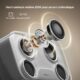 Aurzen Boom 4-in-1 Mini Video Projector with Google TV, Support 4K, Home Cinema Outdoor Projector, 20W Dolby Audio, 500 ANSI, ToF