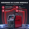 ARCCAPTAIN Poste a Souder ArcLift TIG 200 A avec Grand ecran LED, Poste a Souder Inverter avec Controle Synergique, Machine a Soude