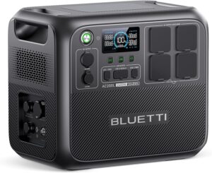 BLUETTI Portable Power Station AC200L, 2048Wh LiFePO4 Battery, Expandable to 8192Wh, 4 AC Outputs of 2400W (3600W Power Lifting), Pr