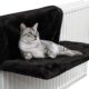 Petlicity Lit de radiateur a suspendre pour chat et chien, chaud et confortable . Solide et durable. Avec housse lavable en machine