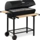 71IVuooa1ZL._AC_SL1500_.jpg BBQ-Toro Barbecue au charbon de bois avec couvercle - Diametre : 80 x (L) 42 cm - Chariot de barbecue au charbon de bois de qualite