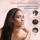 Peigne chauffant réglable pour cheveux afro et barbe