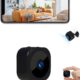 AOBOCAM Spy Camera, WiFi 1080P Bluetooth Mini Surveillance Camera IndoorOutdoor Wireless with Discrete WiFi Remote Recording, Mini