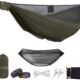 onewind Hamac de Camping de 335 cm avec moustiquaire, hamac Double ultraleger en Nylon Ripstop avec Sangles d'arbre, hamac Portable