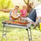 71J9gAAz0uL._AC_SL1000_.jpg Barbecue a Charbon de Bois Inox,Grill Charbon de Bois XXL,Taille Grande BBQ Pliable Barbecue Grill a Charbon Four de Charbon Portabl