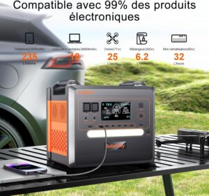 71JDAD7TzML._AC_SL1500_.jpg Générateur solaire portable SOLARPLAY 12 sorties LiFePO4