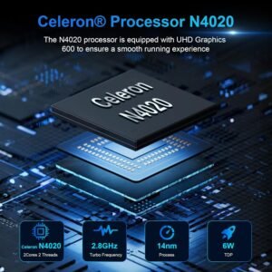Celeron N4020 Laptop 11.6 Inch 6GB RAM 128GB SSD Laptop 360 Foldable with Touch Screen PC Laptop, WiFi 2.4G5G Bluetooth, 1366 x 76