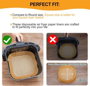 Papier pour poêle à air Peach Street 20–24 cm, 100 unités