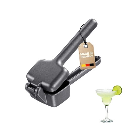 71JPKgCYL-L._SL1500_.jpg Westmark Cuby Black Edition - Manual Crushed Ice Machine for Ice Cubes, Granites and Cocktails - Anthracite