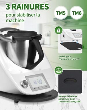 Planche coulissante Thermomix NETONDA TM6/TM5 à roulettes