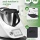 Planche coulissante Thermomix NETONDA TM6/TM5 à roulettes