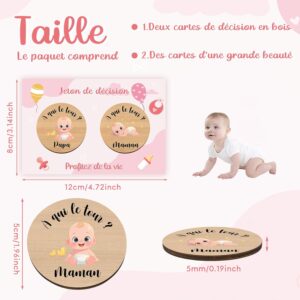 Cadeau bébé en bois - parfait pour nouveaux parents
