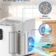 Machine à glaçons 9 en 6 min – 12 kg/24h, autonettoyante
