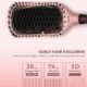 Brosse lissante Megawise Pro en ceramique ionique pour salon a domicile Technologie de chauffage MCH rapide en 20 secondes avec se