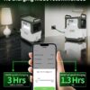 EHOM EP600 - Station d'alimentation - Batterie LiFePO4 EVE - 512 Wh - 230 V CA 5521 USBvoituresans fil - 600 W (crete 1200 W)