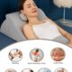 Kalicou Coussin de Lecture - Oreiller Dossier, Appui-tete Reglable, Mousse Memoire de Forme, Housse Amovible Respirante Antiderapa