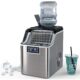Machine à glaçons Relax4life 18 kg/24 h, inox, 3,2 L