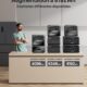 BLUETTI Portable Power Station AC200L, 2048Wh LiFePO4 Battery, Expandable to 8192Wh, 4 AC Outputs of 2400W (3600W Power Lifting), Pr