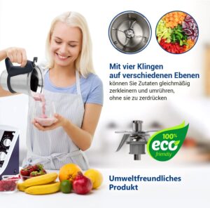 Pièces de rechange Thermomix TM21 - Vioks Messer inox SUS420